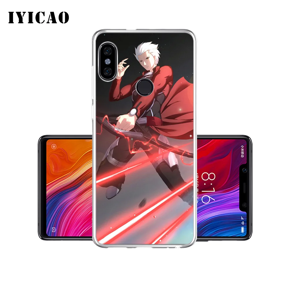 IYICAO Archer Fate stay Night Мягкий силиконовый чехол для телефона Xiaomi Mi 9 8 SE 6 A1 A2 Lite F1 MIX2S MIX3 TPU