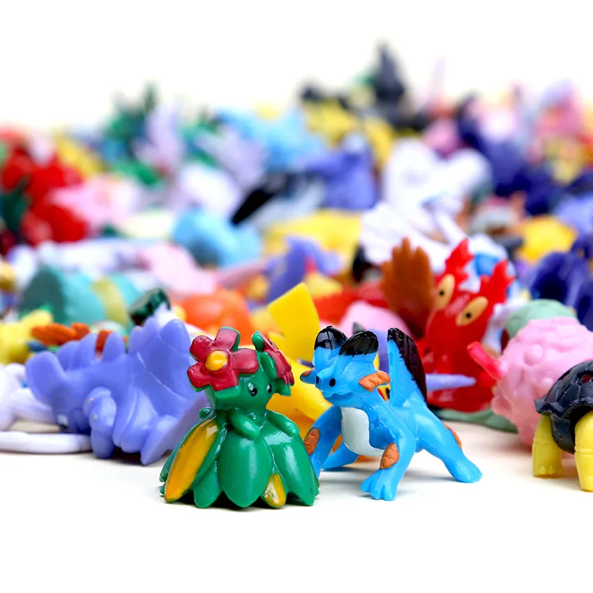 Pikachu 144 шт покебол Torchic Chikorita Blastoise Totodile Mewtwo Pocket фигурка детские игрушки для дня
