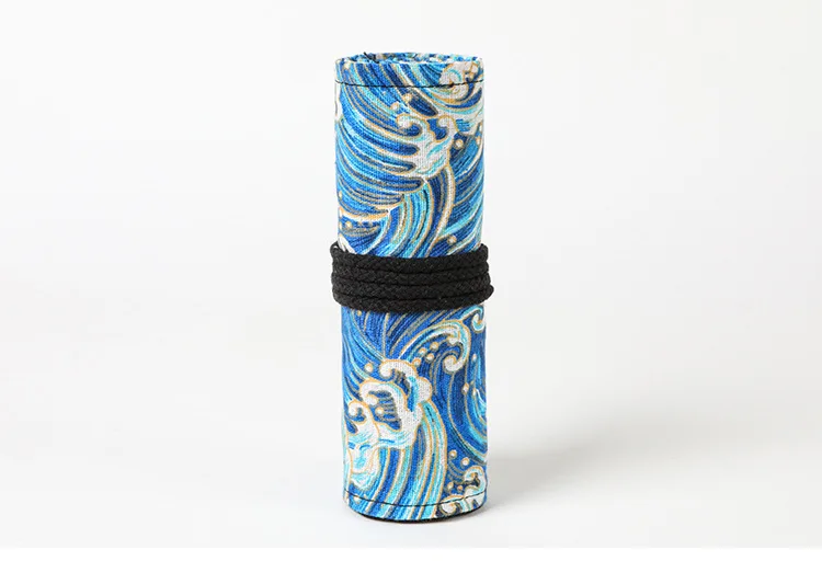 12/24/36 отверстия Карандаш Чехол Trousse Stylo Kawaii Cat рулон Pennen Etui Astuccio порта Пенне Articulos Escolares большой школьный рюкзак