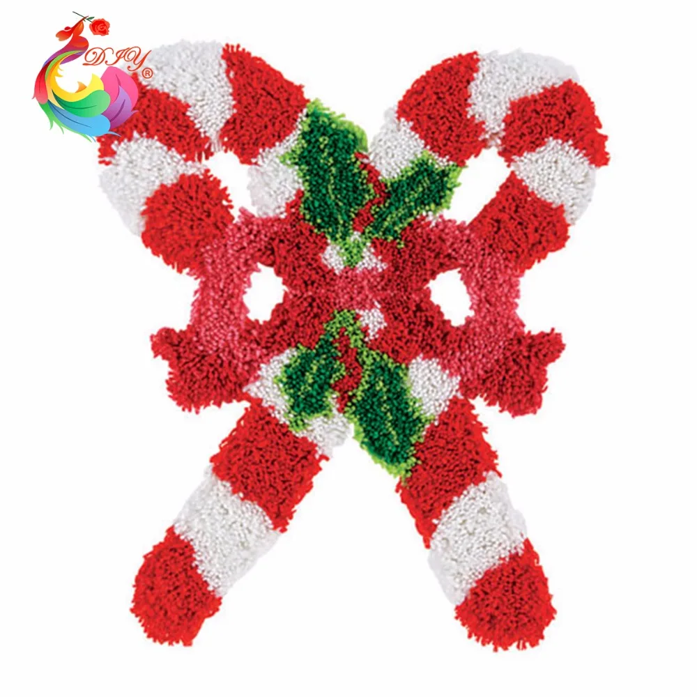 Рождественские украшения пристёгивающийся крючок набор для вязания спицы ковры