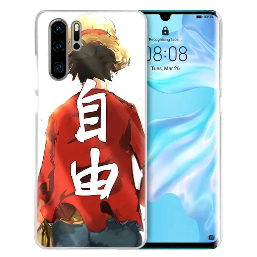 Цельный чехол D Luffy для huawei P20 P Smart Z Plus P30 P10 P9 P8 mate 10 20 lite Pro жесткий чехол для телефона с аниме