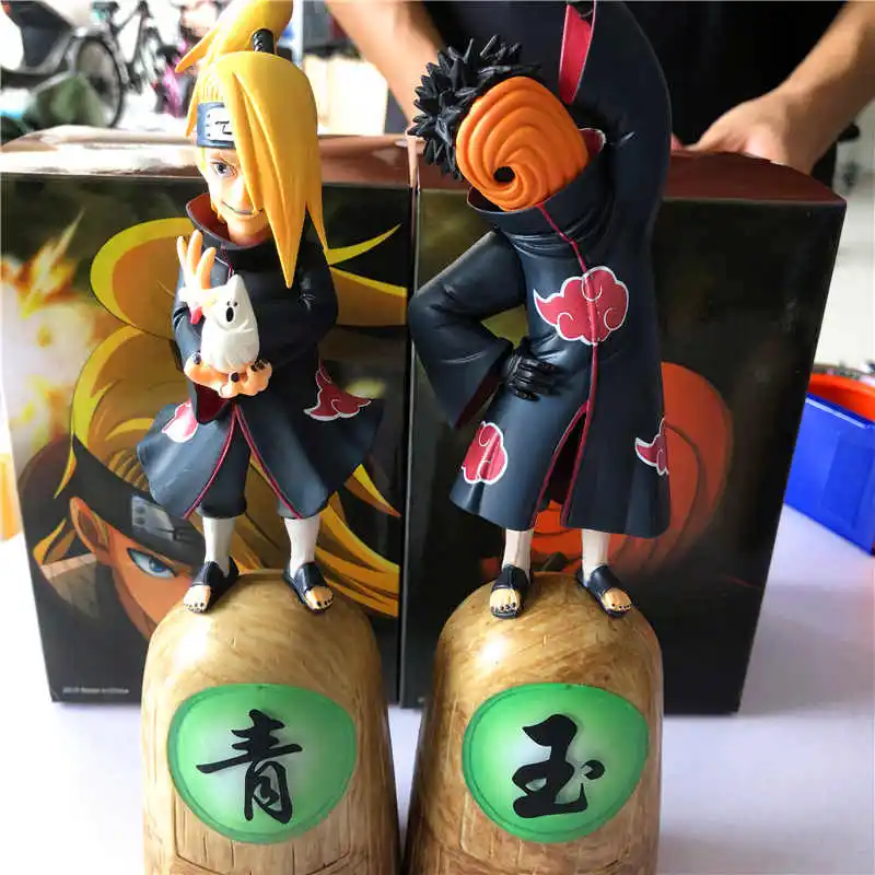 Полный набор Наруто Shippuden Kakuzu Hidan Uchiha Itachi Hoshigaki Kisame Deidara Tobi Акацуки боль фигурка коллекция модель