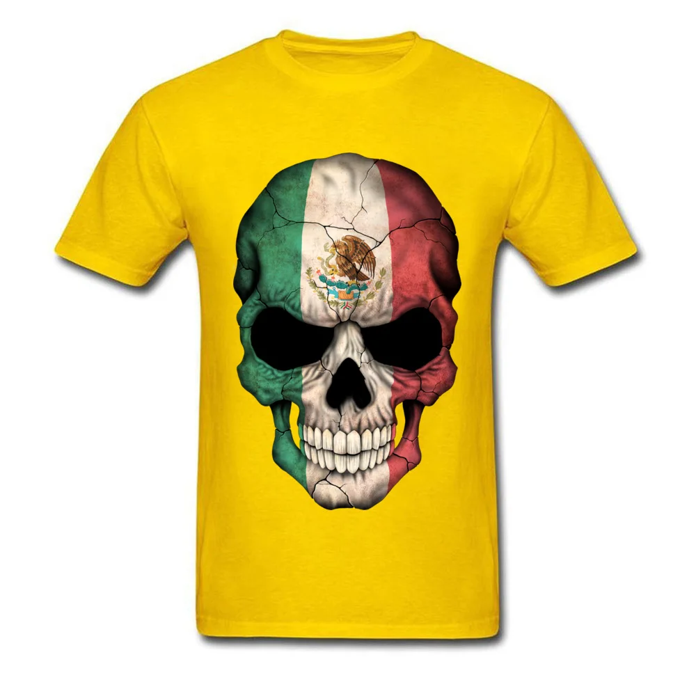 Футболка мужская с рисунком черепа мексиканского флага|t shirt|tee shirtskull t-shirt |