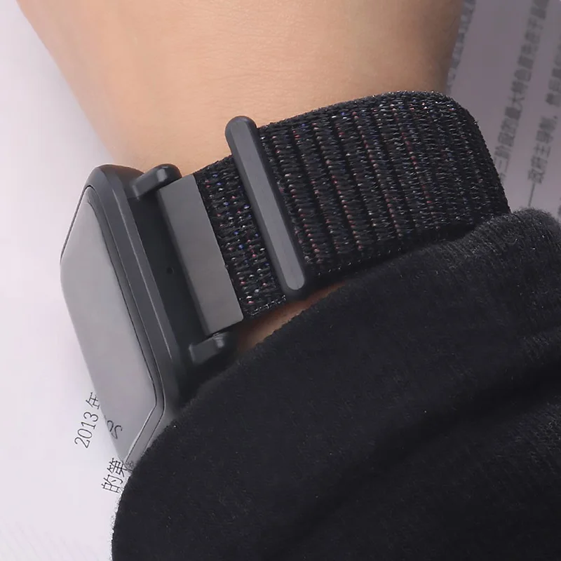 Для Amazfit bip GTR 42 мм ремешок Ticwatch E samsung gear S2 Huami умные часы SIKAI 20 мм нейлоновый спортивный ремешок на липучке дышащий