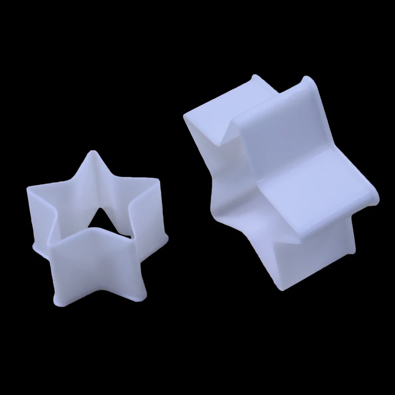 5 шт./компл. пластиковые формы для торта в форме звезд резак печенья Штамп