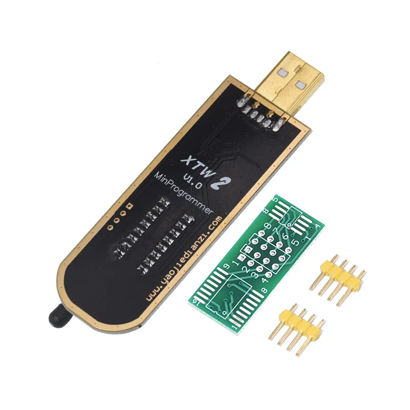 XTW-2 USB программатор модуль чип 24 25 серия BIOS писатель SPI Flash HSJ-19 | Электроника