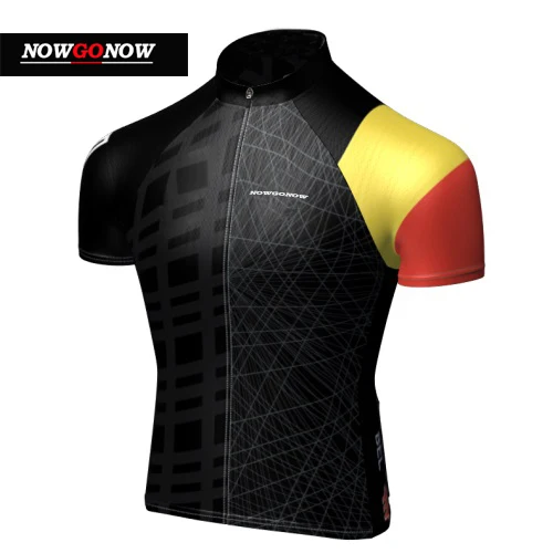 men only jersey Велоспорт Джерси флаг Бельгии национальная команда Мужчины pro короткий рукав лето pro велосипед одежда дорожный костюм для велосипедного спорта оптом nowgonow - Цвет: men only jersey