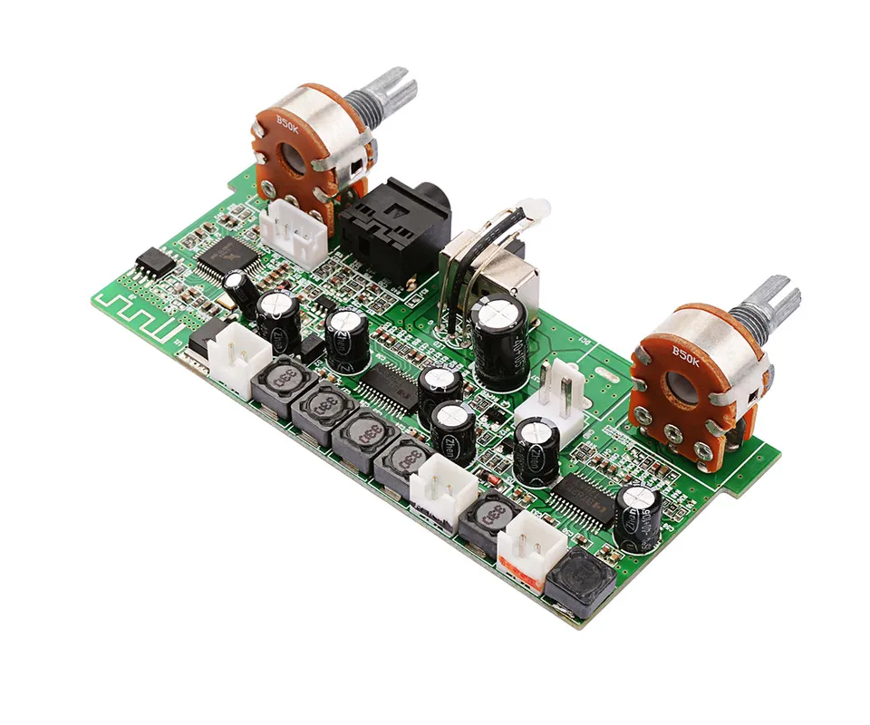 AIYIMA Bluetooth усилитель аудио Плата 10Wx2+ 15 Вт 2,1 канальный усилитель мощности MP3 WAV аудио декодер плата поддержка AUX