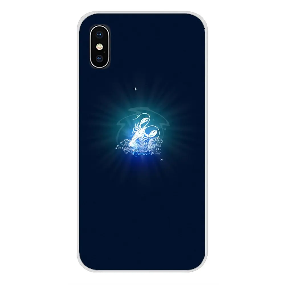 Дизайн знаков зодиака для Apple iPhone X XR XS MAX 4 4S 5 5S 5C SE 6 6S 7 8 Plus ipod touch Аксессуары чехлы