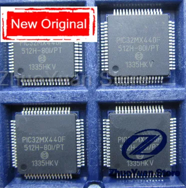 1 шт. новый оригинальный PIC32MX440F512H 80I/PT PIC32MX440F512 QFP64|Голосовые модули