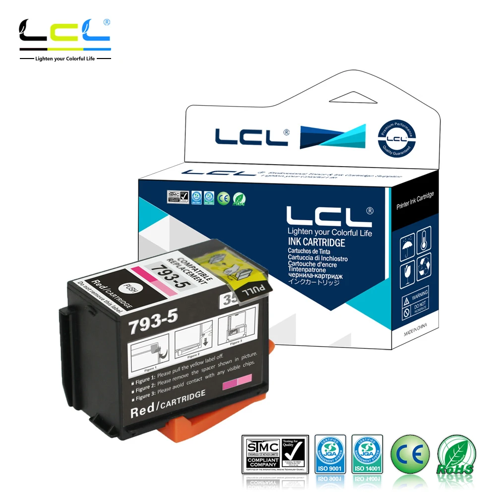 Чернильный картридж LCL 793-5 (1 упаковка красный) совместимый с Питни боуз DM100i/DM200L/dm125