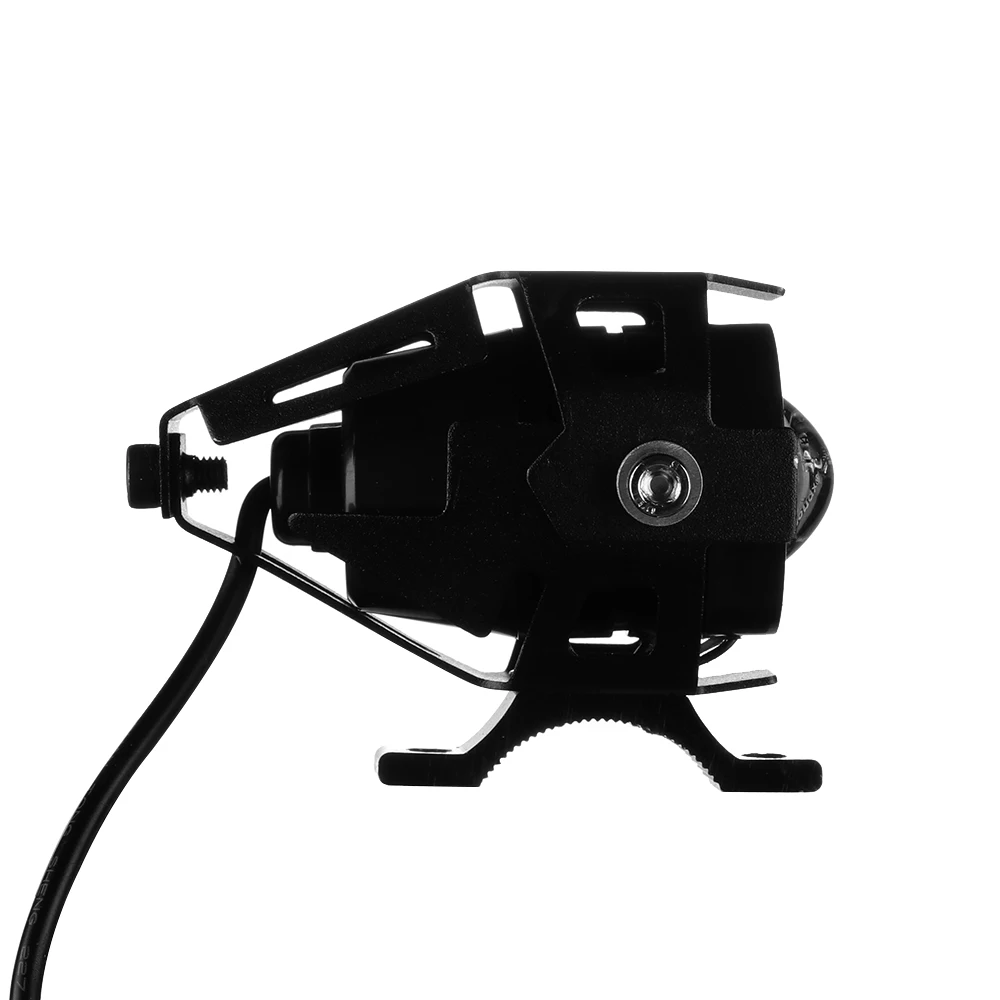 2 шт 125W 12 V-80 V Мини U7 Ангельские глазки светильник Мотоцикл головной светильник 2500Lm светодиодный противотуманный автомобильный Точечный светильник+ переключатель декоративные светильники