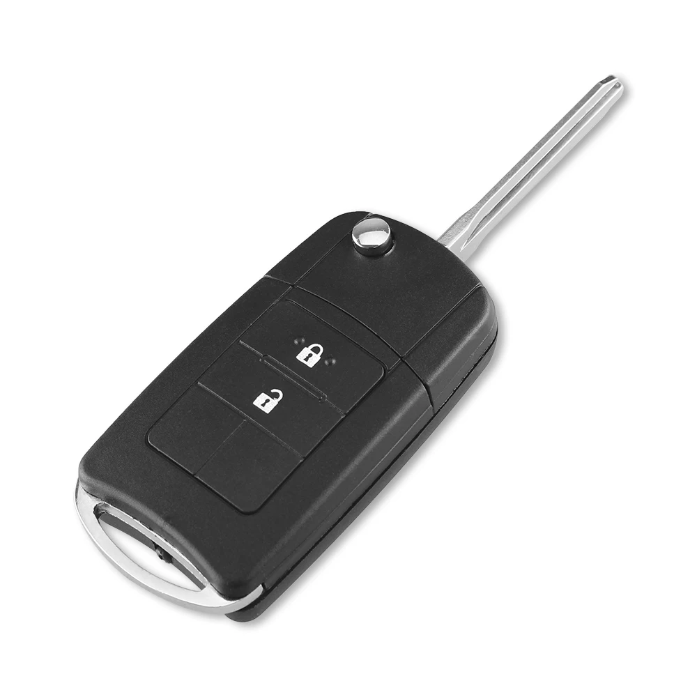 Модифицированный чехол KEYYOU для автомобильного ключа с 2 кнопками Toyota Prius RAV4 Camry