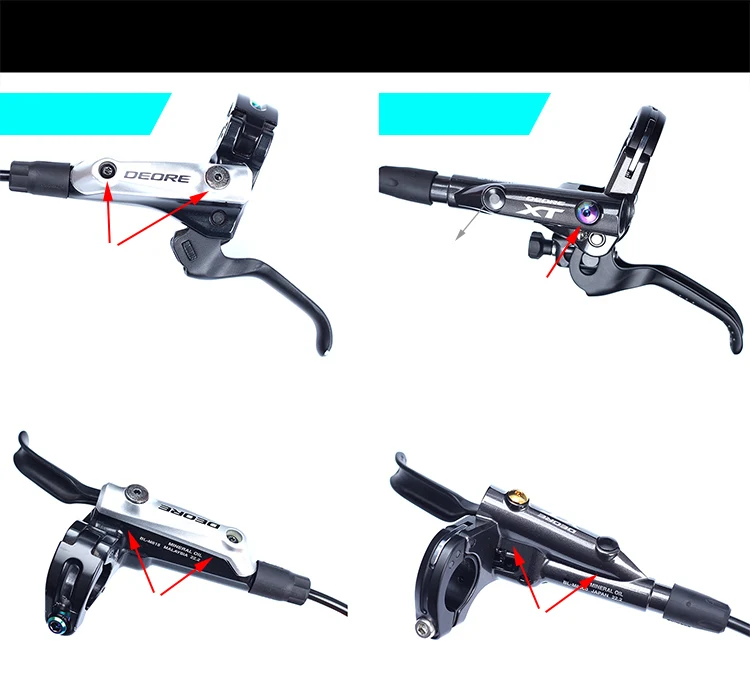 RISK titanium Mtb велосипед Гидравлический тормозной цилиндр болты для SHIMANO XT M8000 ручка велосипедного тормоза Аксессуары для велосипеда 3 цвета
