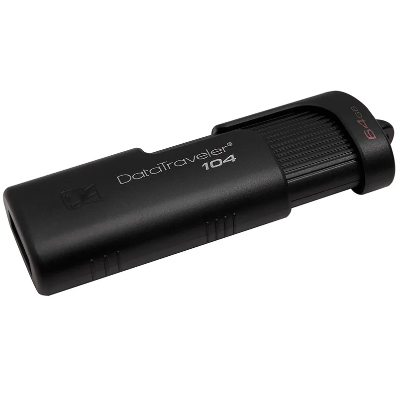 Оригинальный Kingston USB флэш накопитель 64 ГБ 2 0 флешки DT104 бизнес офисный автомобиль