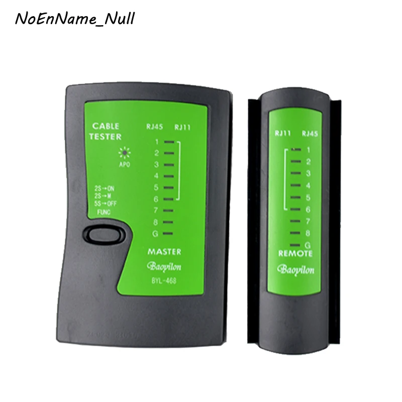 Профессиональный сетевой Кабельный тестер RJ45 RJ11 CAT5 UTP LAN кабель детектор