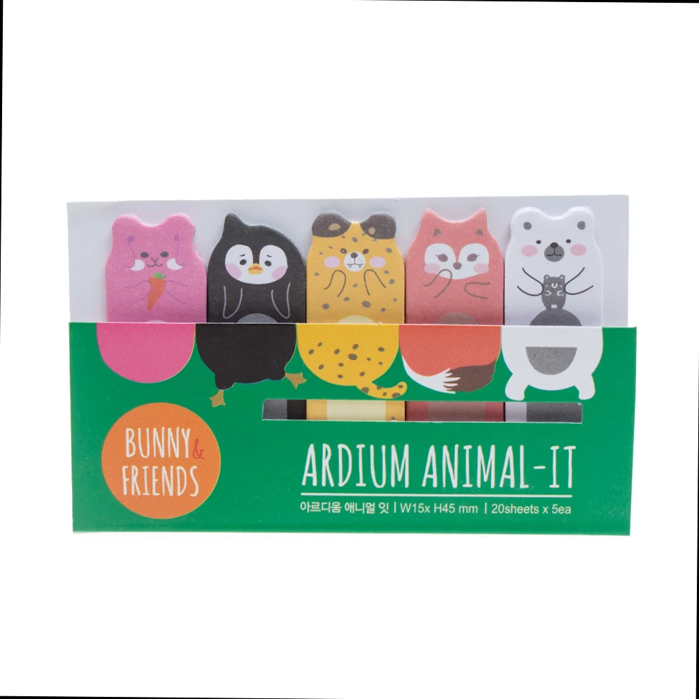 1 хлопчатобумажное нижнее белье Животные друг Блокнот бумаги для заметок на