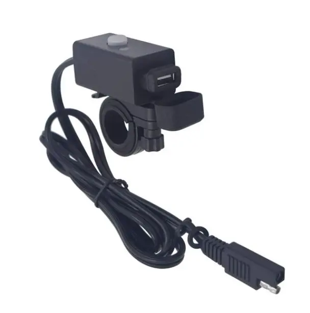 Водонепроницаемый зарядное usb-устройство для мотоцикла адаптер с SAE Быстрый