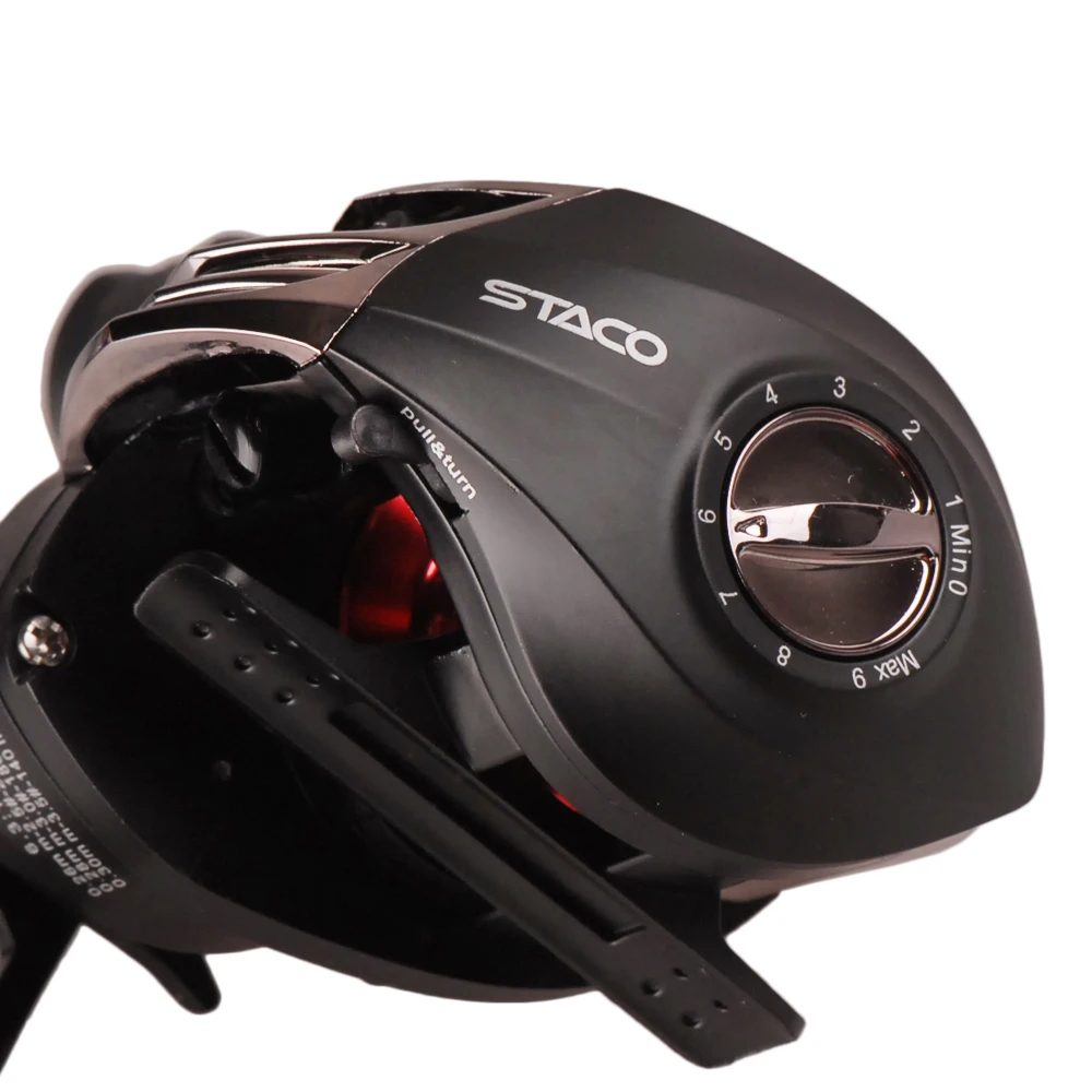 Рыболовная катушка SMART Baitcasting 12 + 1BB/6 3: 1 максимальное усилие фрикциона: 5 кг 217 г