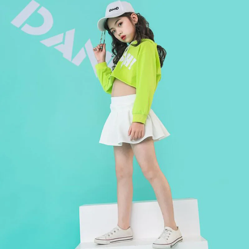 Детская одежда с капюшоном в стиле хип хоп повседневная юбка и шорты футболка