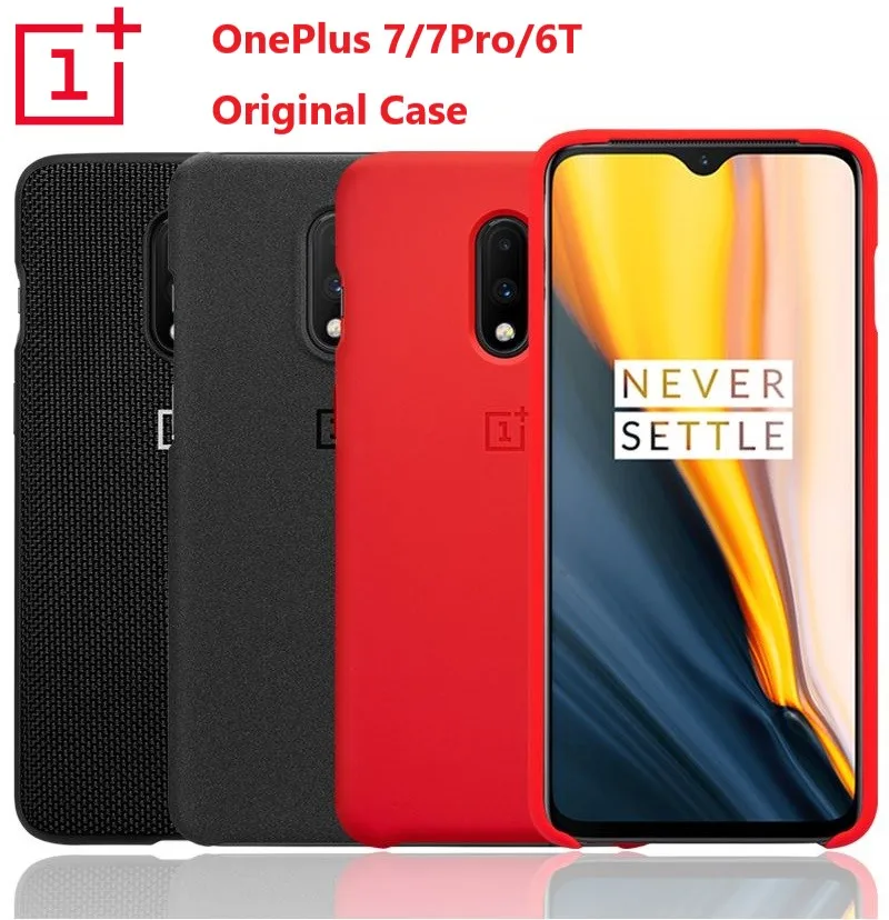 Oneplus 7 pro case original 100% official ONEPLUS protecive cover for one plus oneplus 6t | Мобильные телефоны и