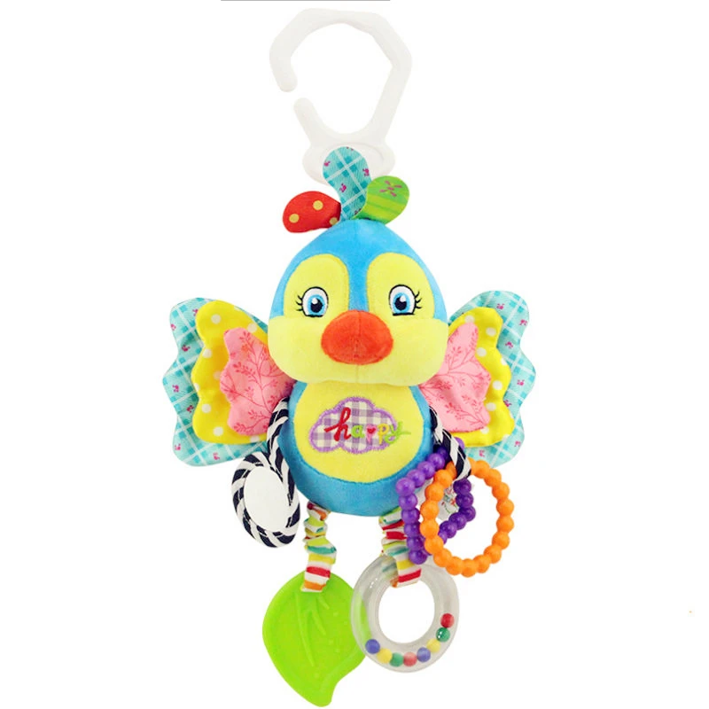 

Infant Newborn Toddler Baby Kids Cute Animals Stroller Bed Around Hanging Bell Rattle Activity Soft Toys Sleep Well Tool