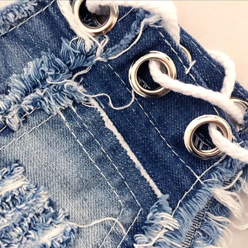 Женские сексуальные джинсовые шорты, летние модные хлопковые сексуальные шорты на шнуровке с супер дырками и пуговицами, обтягивающие супер короткие джинсы Y3