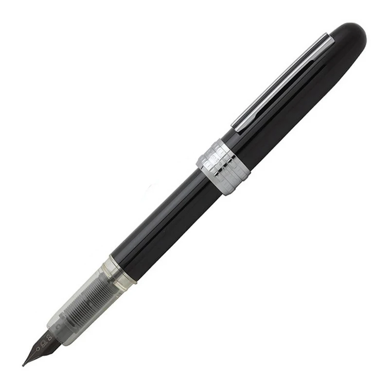 black Платиновая японская перьевая ручка из нержавеющей стали PGB-1000 красочная - Цвет: black