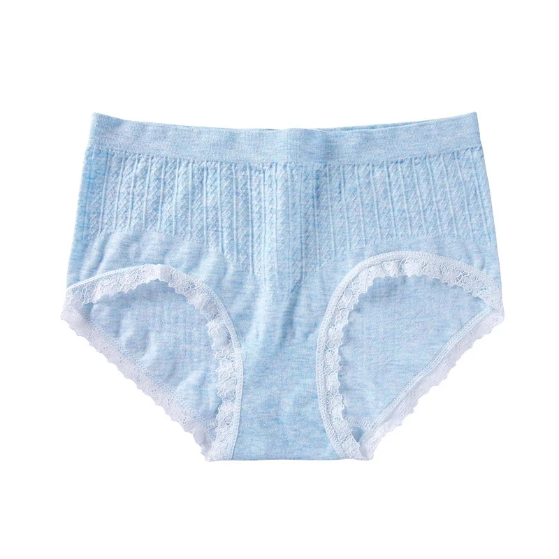 Amazon Hot Selling Pure Cotton Underwear Low Waist Women Lace Panties | Женская одежда
