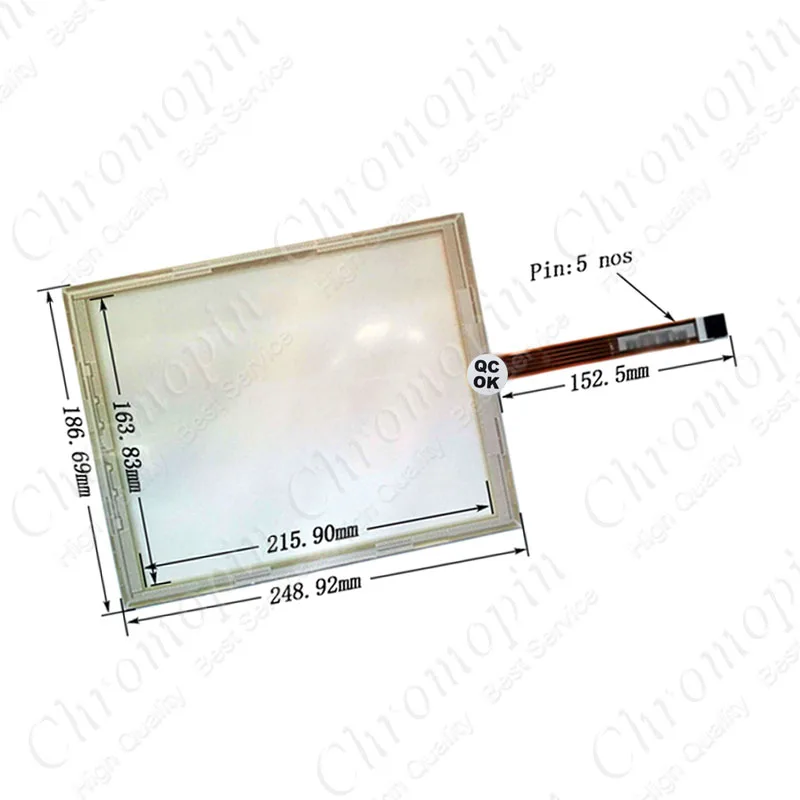 Touch panel for AMT2820 AMT-2820 AMT 2820 0282000B 1071.0071 A112600429 Screen Glass PLC HMI Repair | Компьютеры и офис