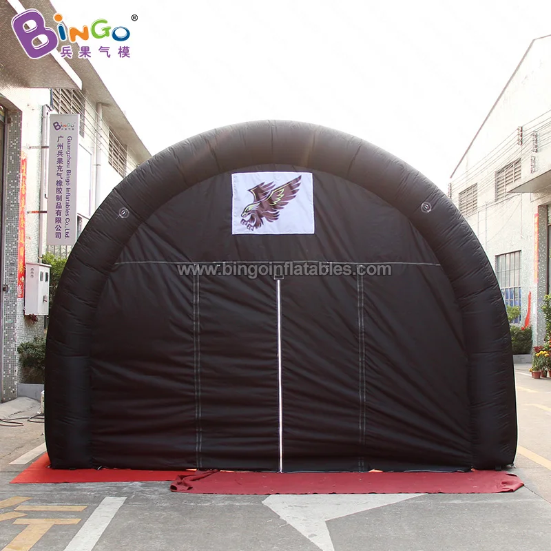 FACTORY OUTLET 4x4x3mh inflatable black tunnel tent free shipping customized entrance toy advertising decoration | Игрушки и хобби