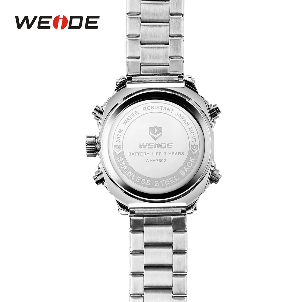 WEIDE мужские часы спортивные светодиодный цифровой автоматический дата