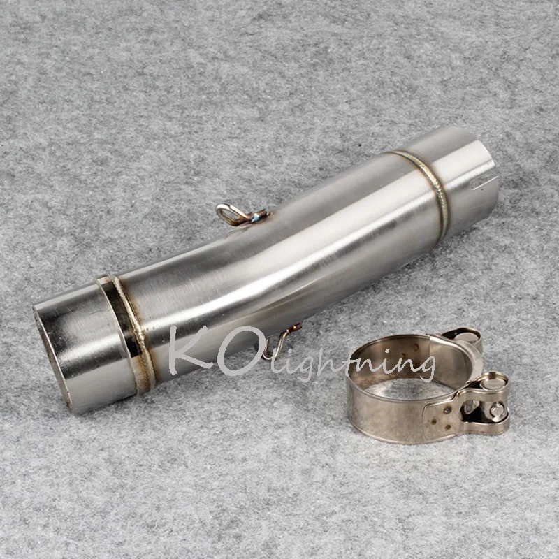 CB400 глушитель для мотоцикла средняя труба без шнуровки выхлопная система Honda |