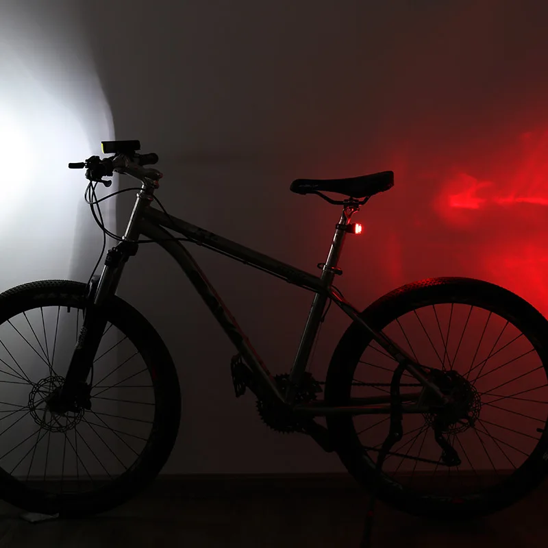 Велосипесветильник фонарь на колесиках светодиодный Передний с Usb зарядкой для
