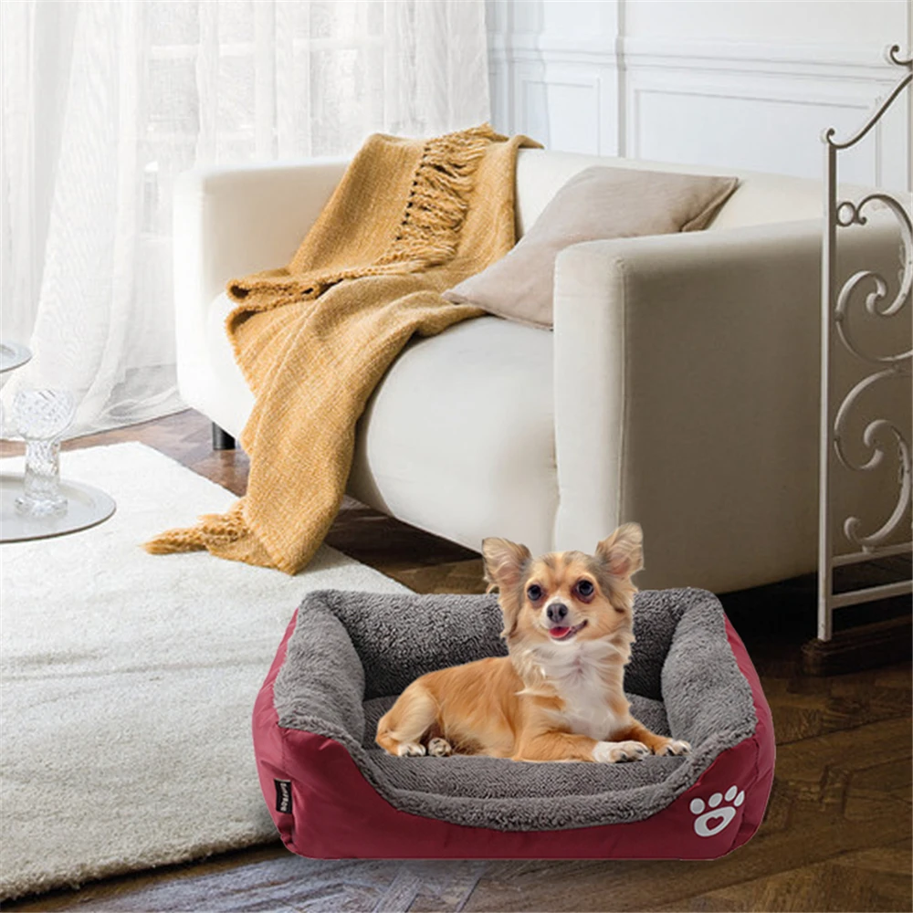 Hoomall кровать для собак маленький средний большой автоматический поводок дом