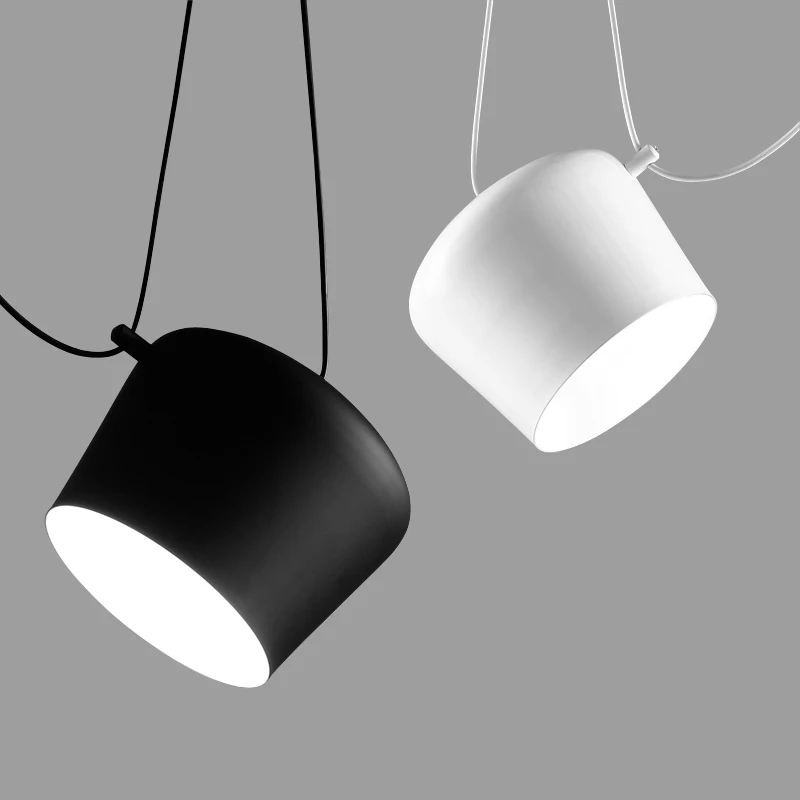 Винтажные черные подвесные светильники сделай сам железные лампы в стиле лофт