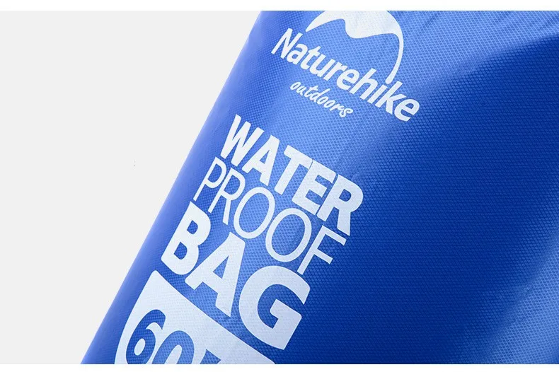 NatureHike 5L 20L 60L водонепроницаемый мешок Сверхлегкий дрейфующий Сухой Мешок Пляжный дрейфующий Дайвинг Плавательный компрессионный мешок для хранения