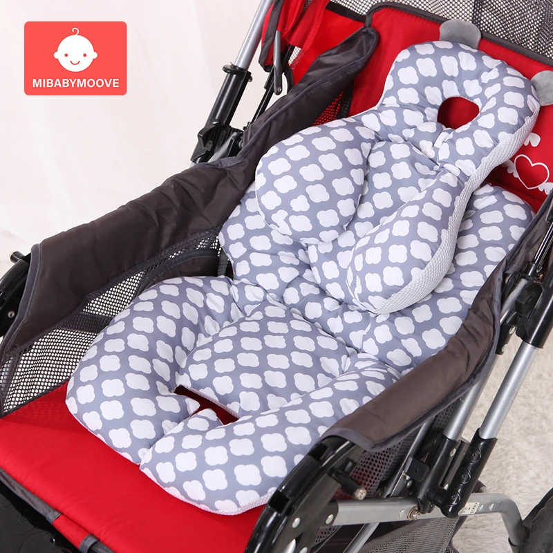 Подушка для детской коляски с поддержкой головы теплая подушка сиденья