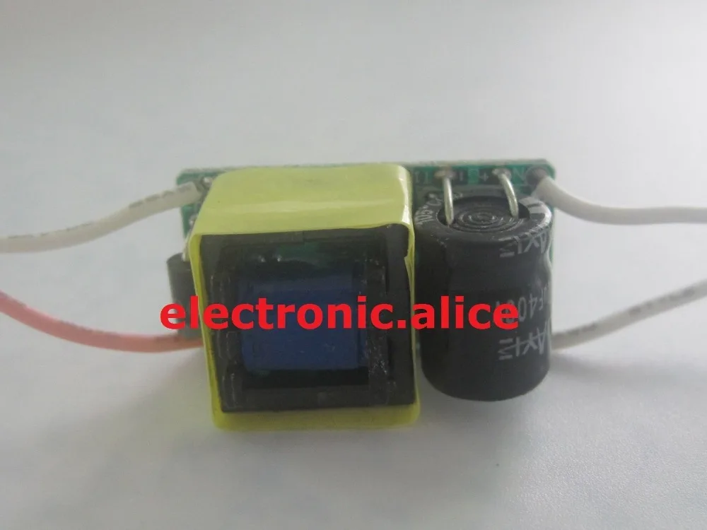 3 4x3 W ВАТТ Высокая мощность светодиодный свет лампы Драйвер питания 85 265V 600mA JX