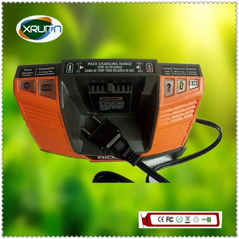 Free Shipping used Original Power Tool Battery Charger For AEG/RIDGID 18V NICD NIMH LI-ION 220V 18 Volt | Электроника