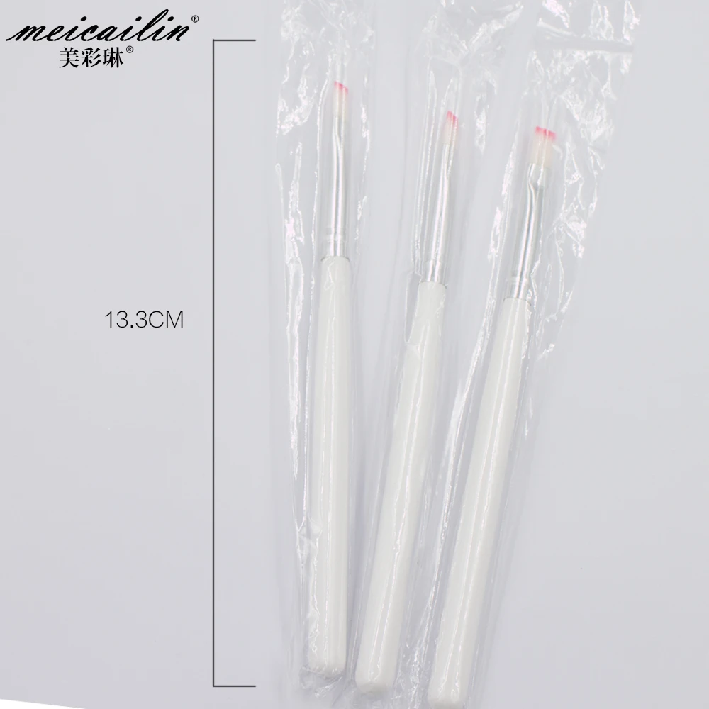 Профессиональная Кисть для ногтей 1 шт. ручка акрилового УФ геля карандаш дизайна