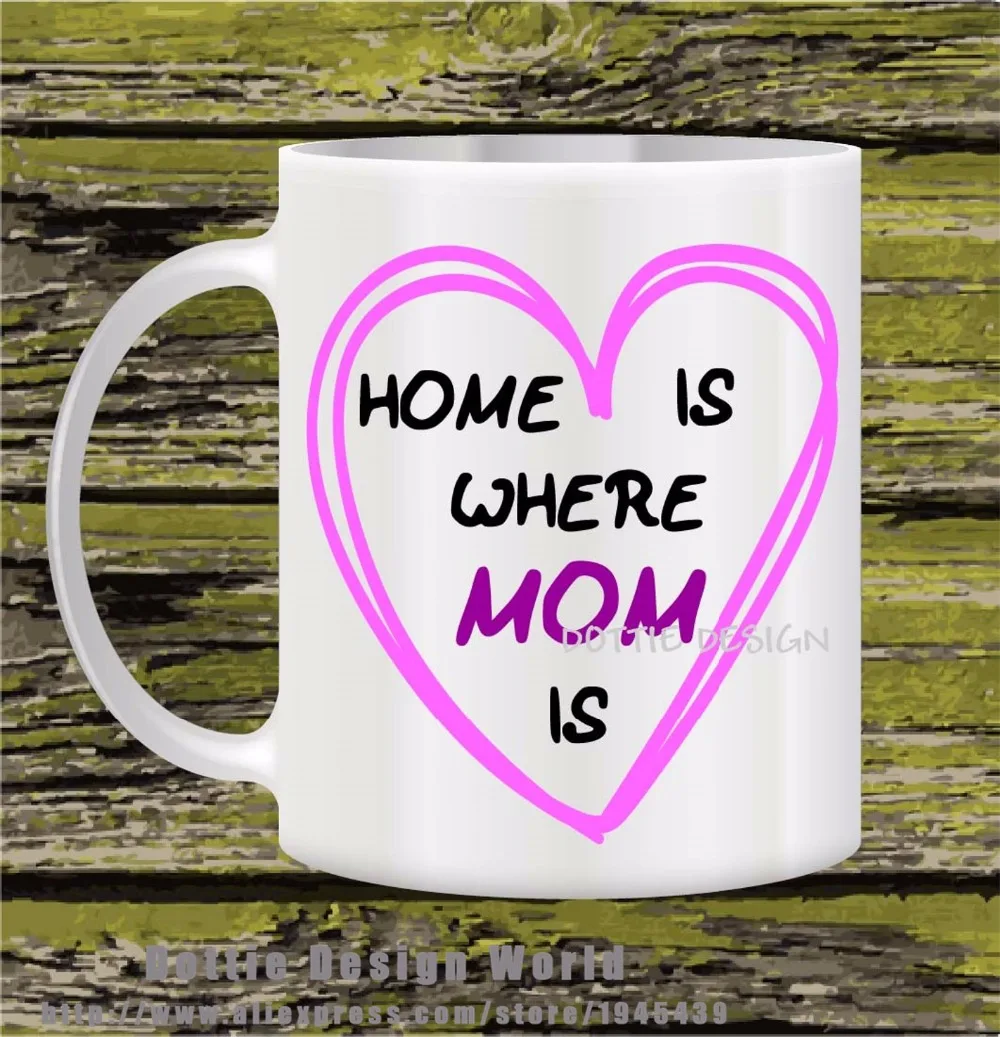 Home is where Mom Best funny travel Новинка кружка 11 унций керамическая кофейная чайная чашка
