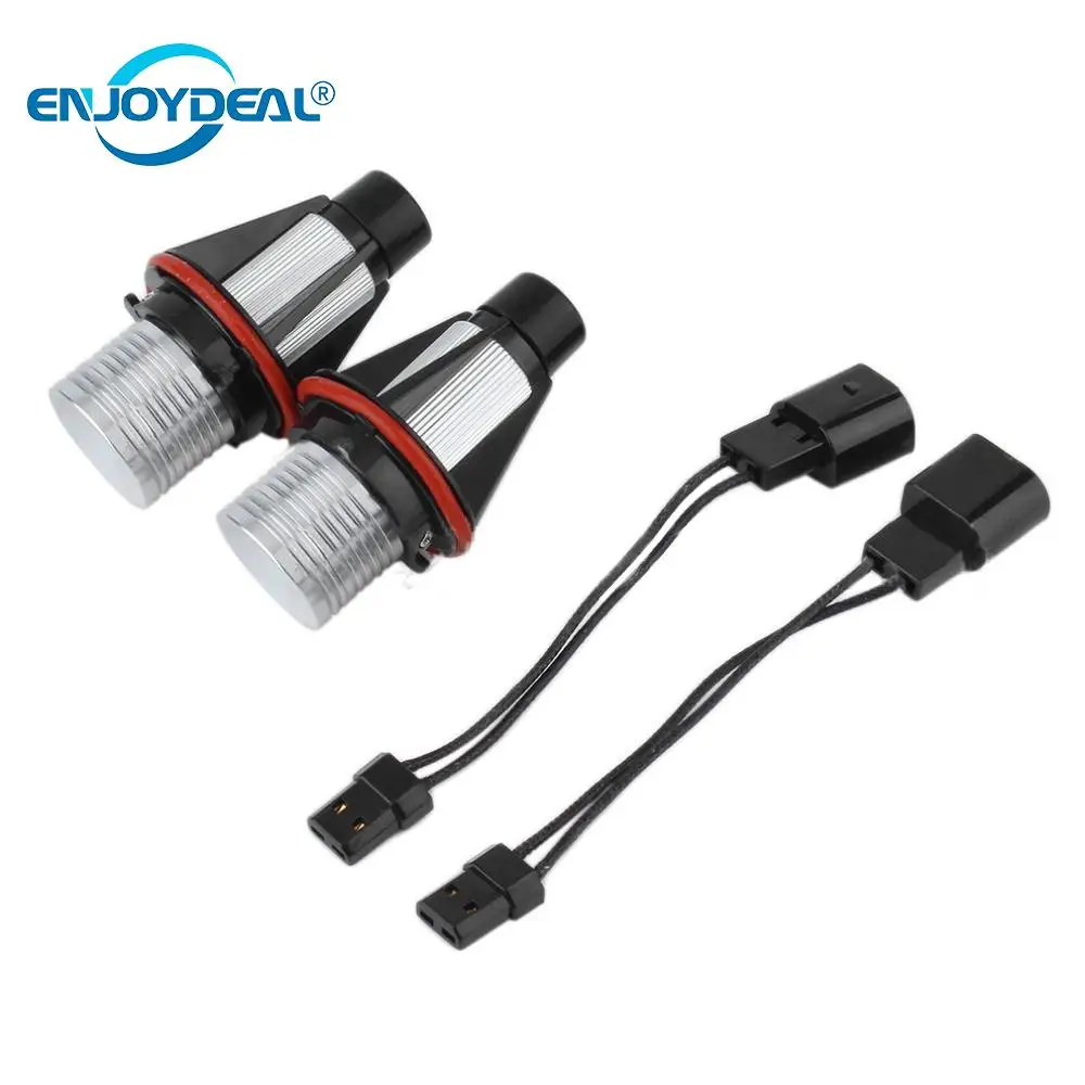 Абсолютно Новый 2 шт 12В Ультра яркий 320лм белый свет автомобиля Halo Кольцо маркер