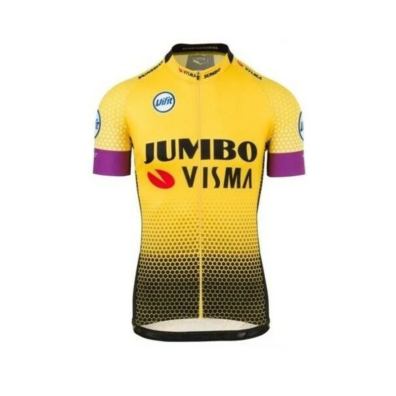 pro team jumbo visma Велоспорт Джерси Велосипед трико пропускающее воздух MTB быстросохнущая велосипедная одежда Ropa ciclismo только