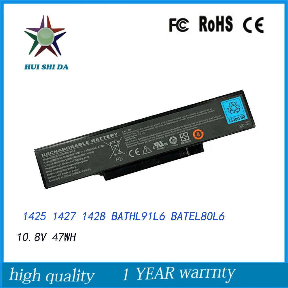 

Новый аккумулятор для ноутбука Dell Inspiron 1425 1426 1427 BATEL80L6 BATHL90L6