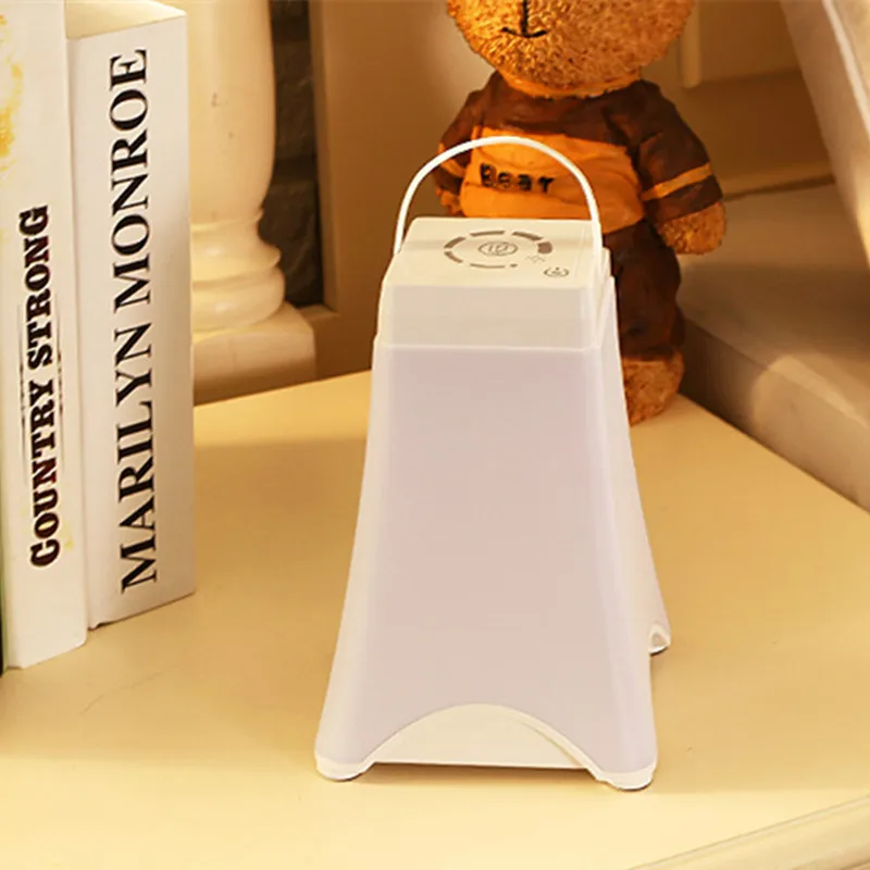 SuperNight Touch Sensor Timer 8 LED Table Lamp Portable Camping Travel Hand Children Kids Baby Bedroom Bedside Night Light | Лампы и