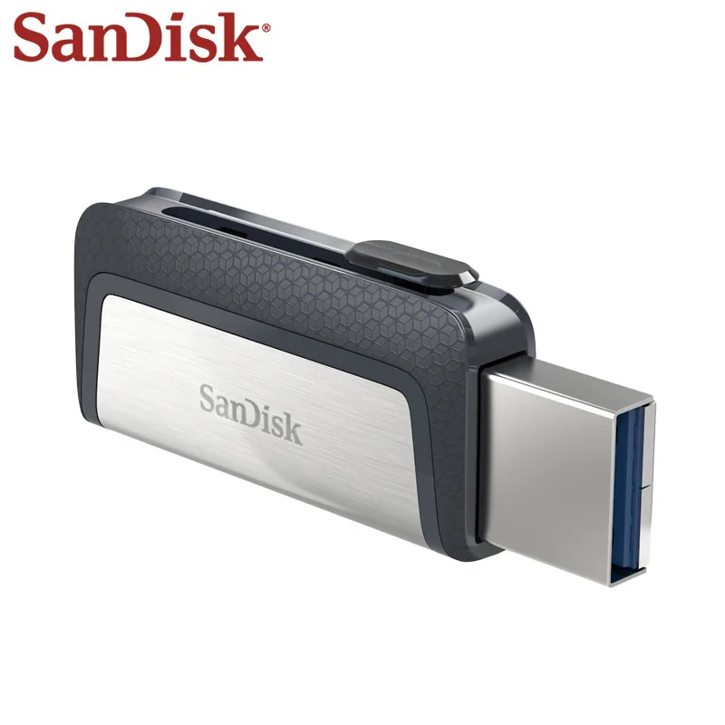 Флеш накопитель Sandisk Type C SDDDC2 USB 32 Гб 64 ГБ двойной OTG флеш DC2 флешка 128 Micro 3 1|USB