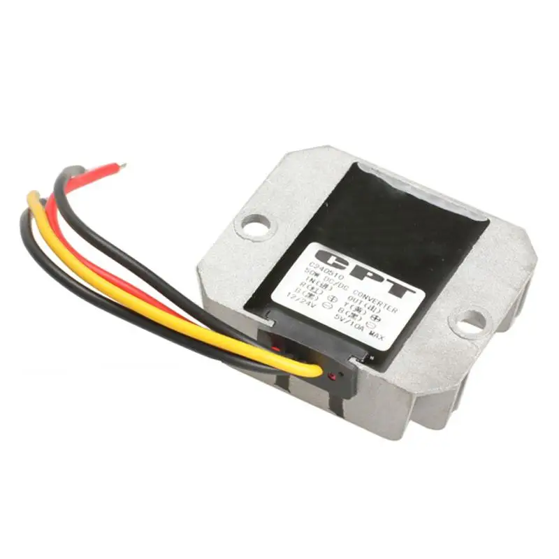 DC конвертер шаг понижающий 12V/24 В до 5 пост 10A 50 Вт Автомобильные Мощность