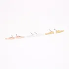 Однотонные серьги-гвоздики в виде ласточки в виде животных, детские серьги-гвоздики в форме Ласточки и