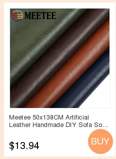 Meetee 50x67 см самоклеящаяся искусственная кожа мягкая ткань для DIY Патч Диван деко домашний ремонт ремесло аксессуары SL205